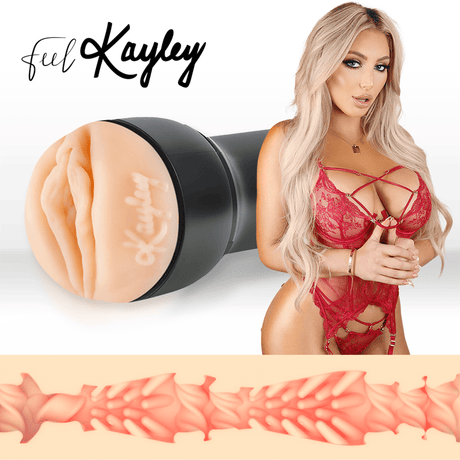 Feel Kayley Gunner Stroker by Kiiroo – Realistic Interactive Male Masturbator