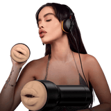Kiiroo FeelVictoria Pornstar June Mouth Stroker - Male Masturbator