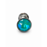 Metal CRZ plug - Small - AQUA OPAL
