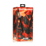 Fire Demon Monster Silicone Dildo