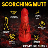 Fire Hound Silicone Dildo - Small