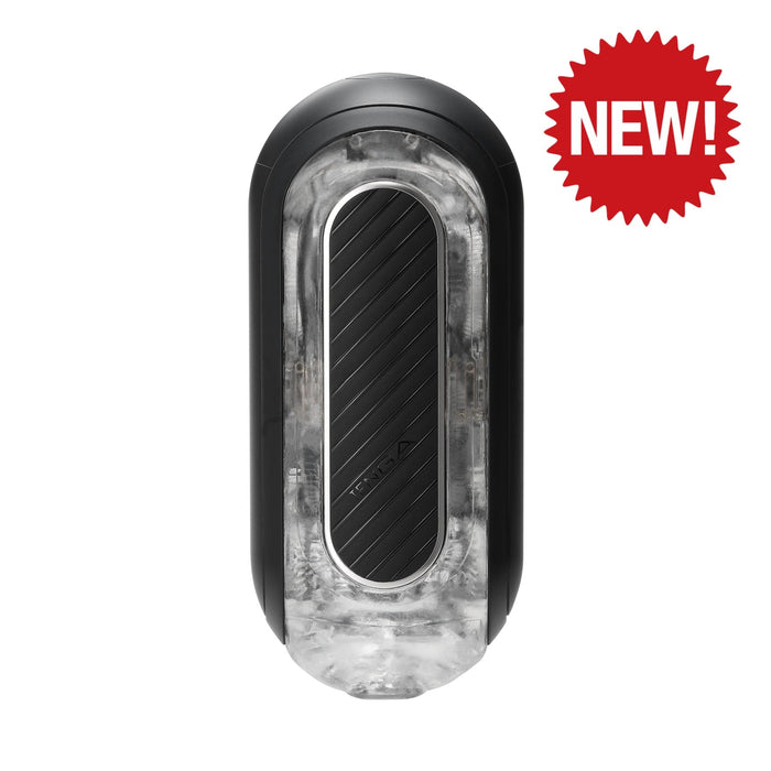 TENGA Flip Zero Gravity EV Black electronic vibrating male masturbator
