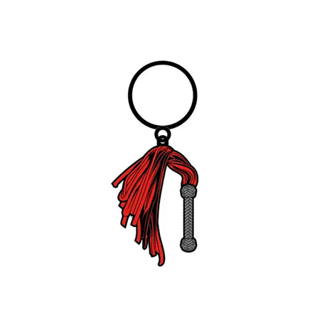 Flogger Enamel Keychain *