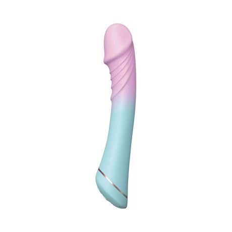 Flufferella Vibrating Dildo - Cotton Candy