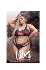 Fuckin' Perfection Cutout Bralette & Panty