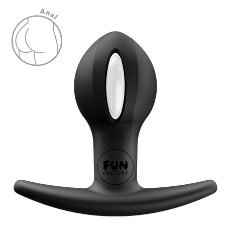 Fun Factory B Ball Uno Black Weighted Anal Plug