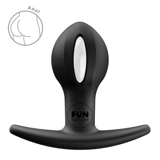 Fun Factory B Ball Uno Black Weighted Anal Plug