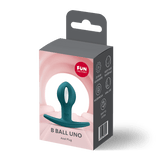 Fun Factory B Ball Uno Green Silicone Butt Plug