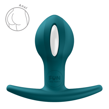 Fun Factory B Ball Uno Green Silicone Butt Plug