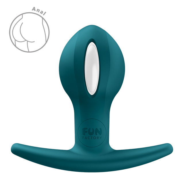 Fun Factory B Ball Uno Green Silicone Butt Plug