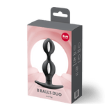 Fun Factory B Balls Duo Black Weighted Butt Plug