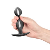 Fun Factory B Balls Duo Black Weighted Butt Plug