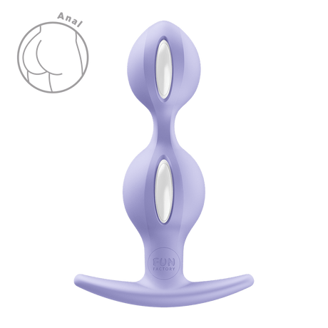 Fun Factory B Balls Duo Light Purple Anal Plug