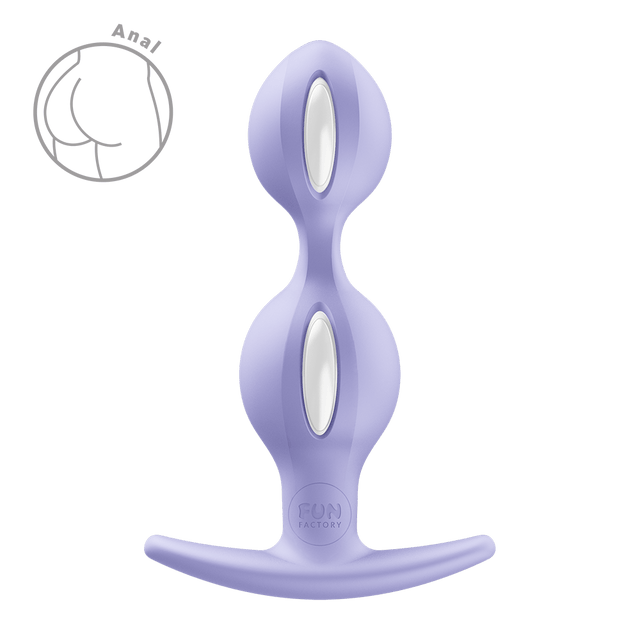 Fun Factory B Balls Duo Light Purple Anal Plug