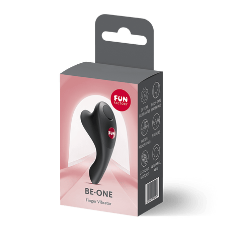 Fun Factory Be·One Black Finger Vibrator
