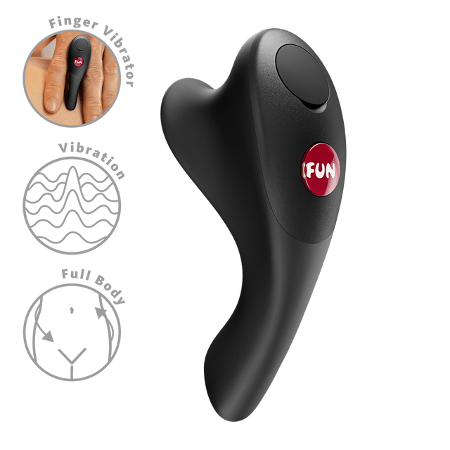 Fun Factory Be·One Black Finger Vibrator