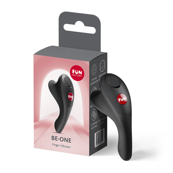 Fun Factory Be·One Black Finger Vibrator