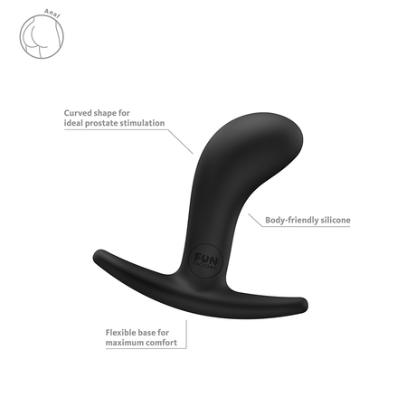 Fun Factory Bootie S Black Butt Plug