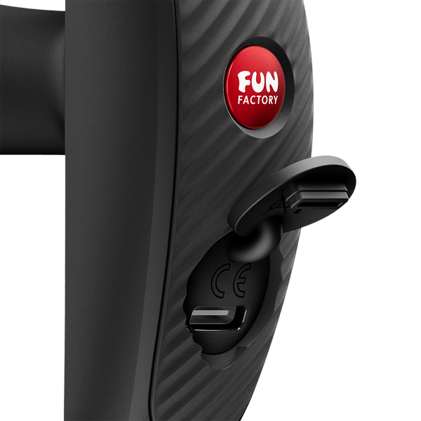 Fun Factory Bootie Vibe Black Vibrating Butt Plug