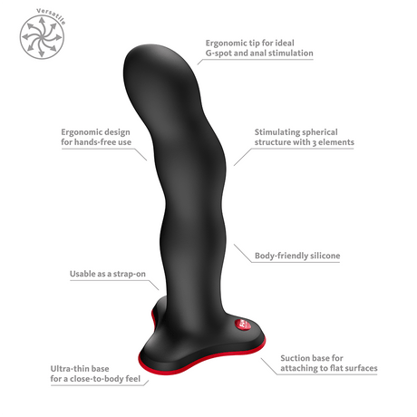 Fun Factory Bouncer Black G-Spot Dildo