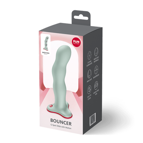 Fun Factory Bouncer Light Green G-Spot Dildo