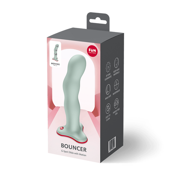 Fun Factory Bouncer Light Green G-Spot Dildo