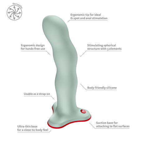 Fun Factory Bouncer Light Green G-Spot Dildo