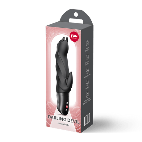 Fun Factory Darling Devil Black Rabbit Vibrator
