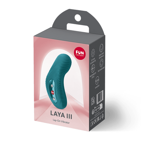 Fun Factory Laya III Green Lay-On Vibrator