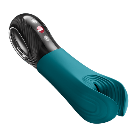 Fun Factory Manta Green Vibrating Stroker