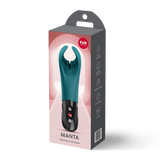 Fun Factory Manta Green Vibrating Stroker