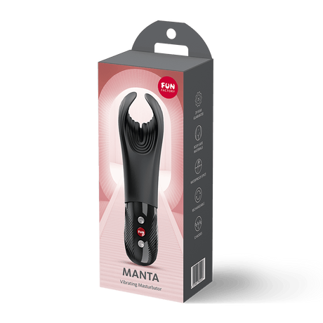Fun Factory Manta Black Men’s Vibrator