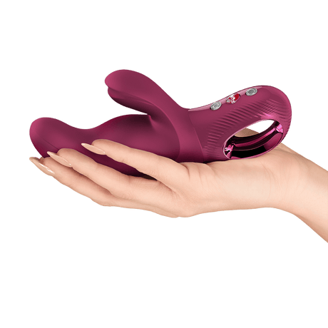 Fun Factory Miss Bi Wine Red Rabbit Vibrator