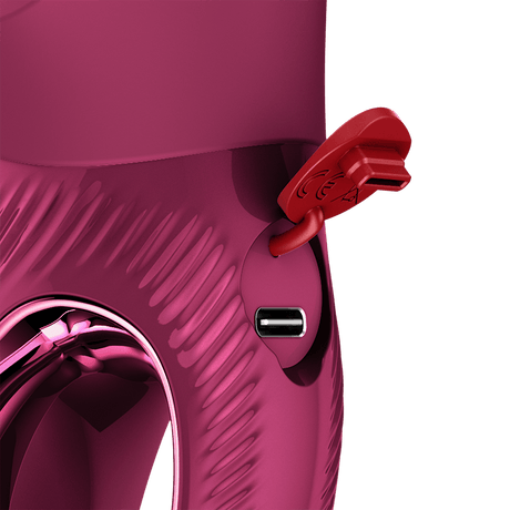 Fun Factory Miss Bi Wine Red Rabbit Vibrator
