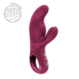 Fun Factory Miss Bi Wine Red Rabbit Vibrator