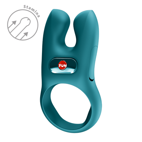 Fun Factory Nōs Green Vibrating Cock Ring