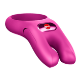 Fun Factory Nōs Magenta Vibrating Cock Ring