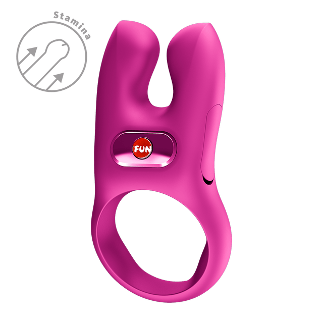 Fun Factory Nōs Magenta Vibrating Cock Ring