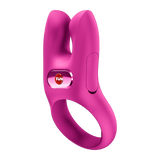Fun Factory Nōs Magenta Vibrating Cock Ring