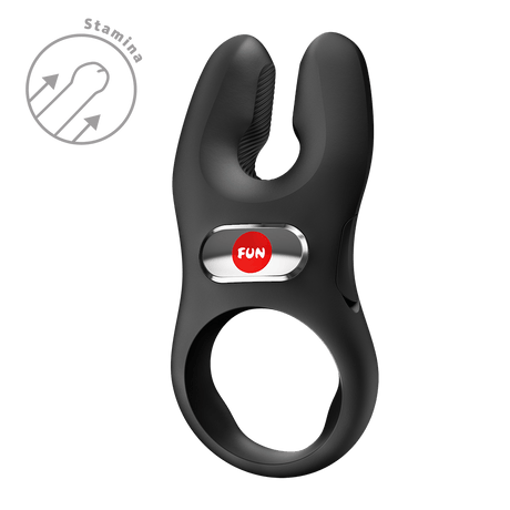 Fun Factory Nōs XL Black Vibrating Cock Ring