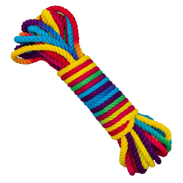 Funfetti Rainbow Bondage Rope