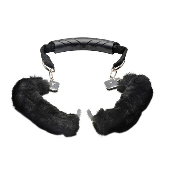 Furry Handcuffs with Handle