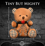 Gagged Bondage Teddy Bear Plush