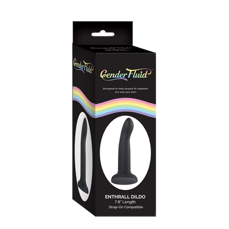 Gender Fluid Enthrall 7.8" Dildo - Black
