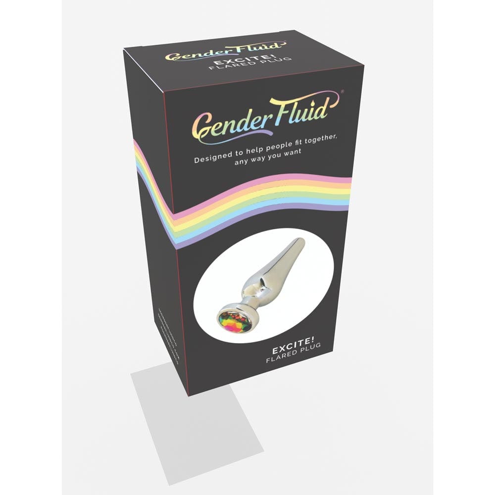 Gender Fluid Excite! Flared Plug *
