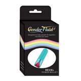 Gender Fluid Revel Power Bullet - Aqua *