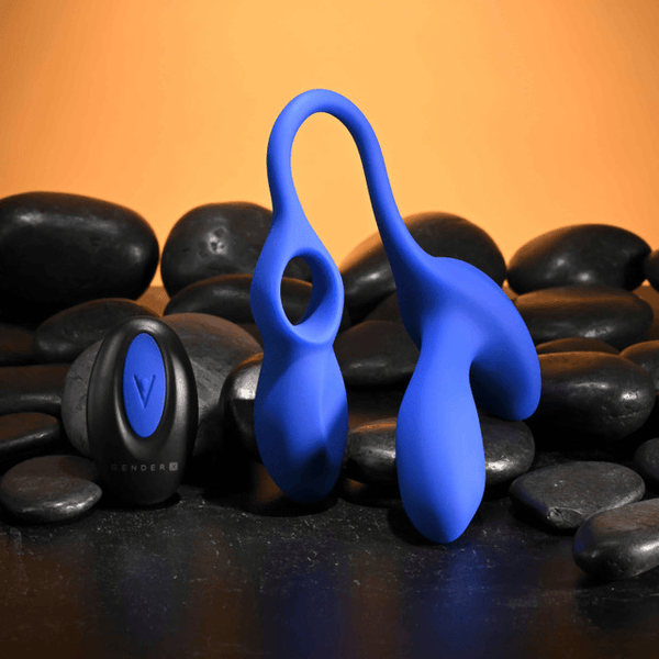 Gender-X Back For More Blue Wearable Vibrator