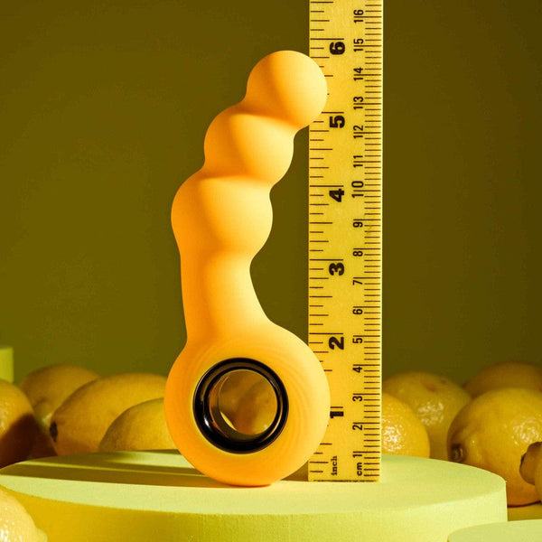 Gender-X Bumble Yellow Vibrating Butt Plug