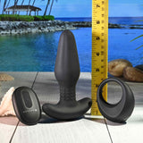 Gender-X Teamwork Remote Plug & C-Ring Set