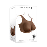 Gender-X Undergarments Plate D cup Dark